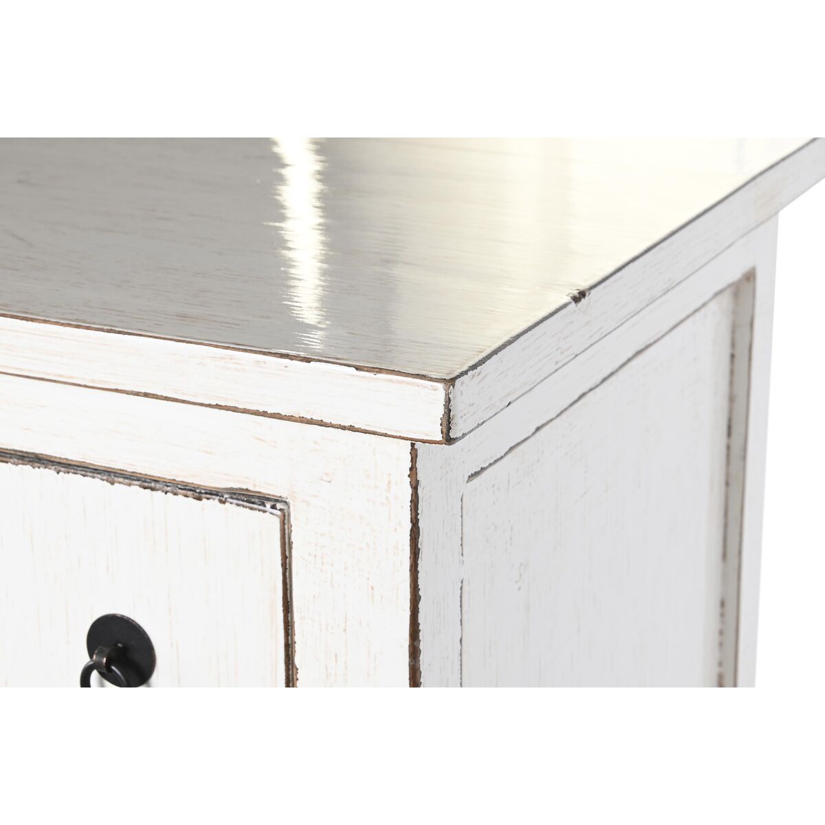Cajonera oriental lacada en blanco, 102 x 42 x 120 cm — imagen 5