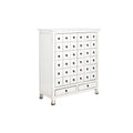 Cajonera oriental lacada en blanco, 102 x 42 x 120 cm