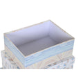 Set de 2 cajas organizadoras apilables de cartón infantil