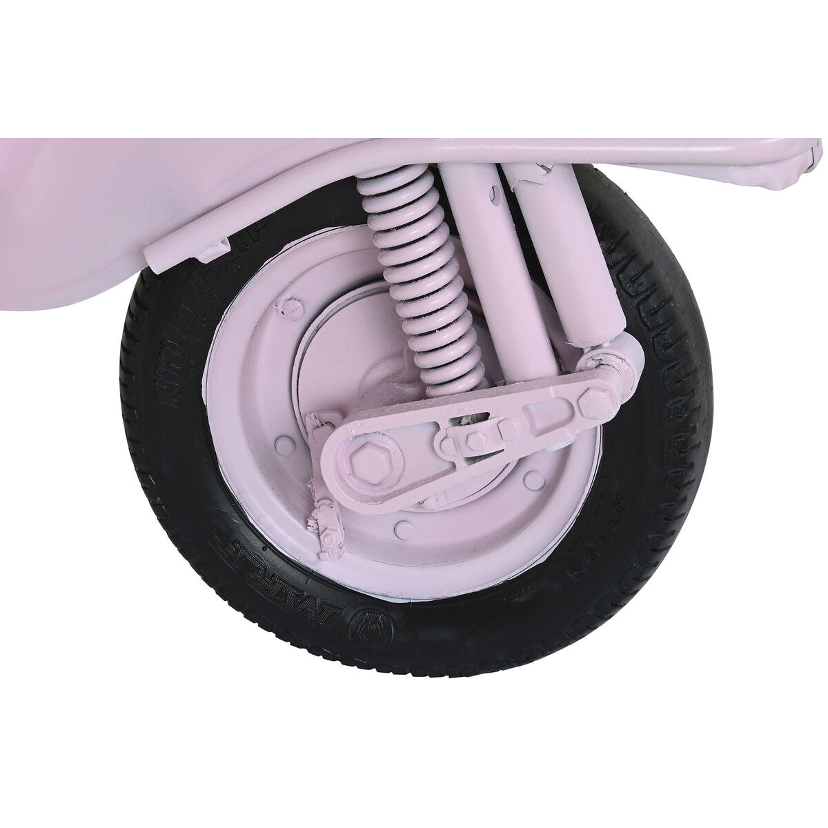 Cajonera diseño moto rosa claro de metal y madera, 100 x 68 x 105 cm — imagen 5