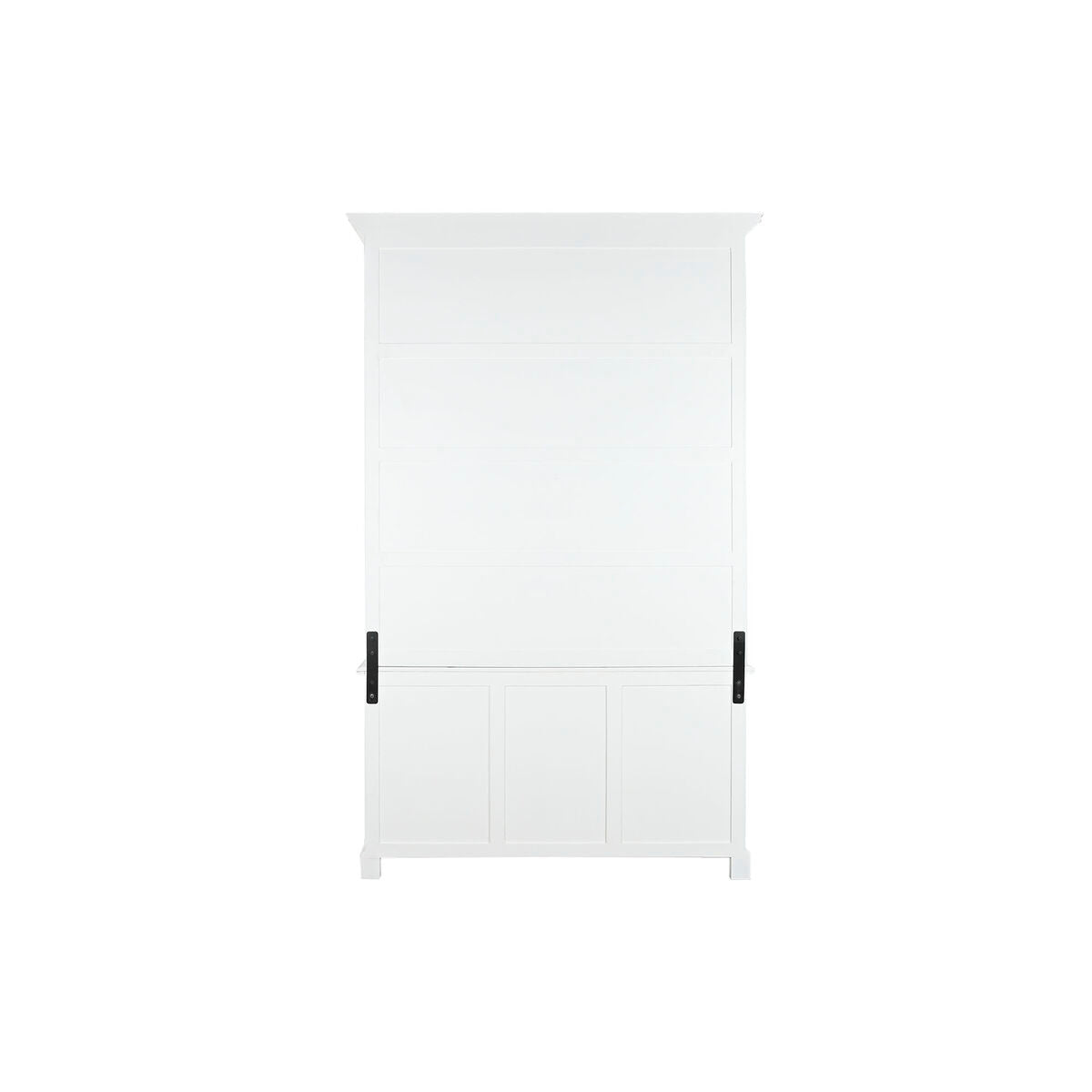 Estantería escalera de madera MDF blanca, 137 x 38 x 234 cm — imagen 3