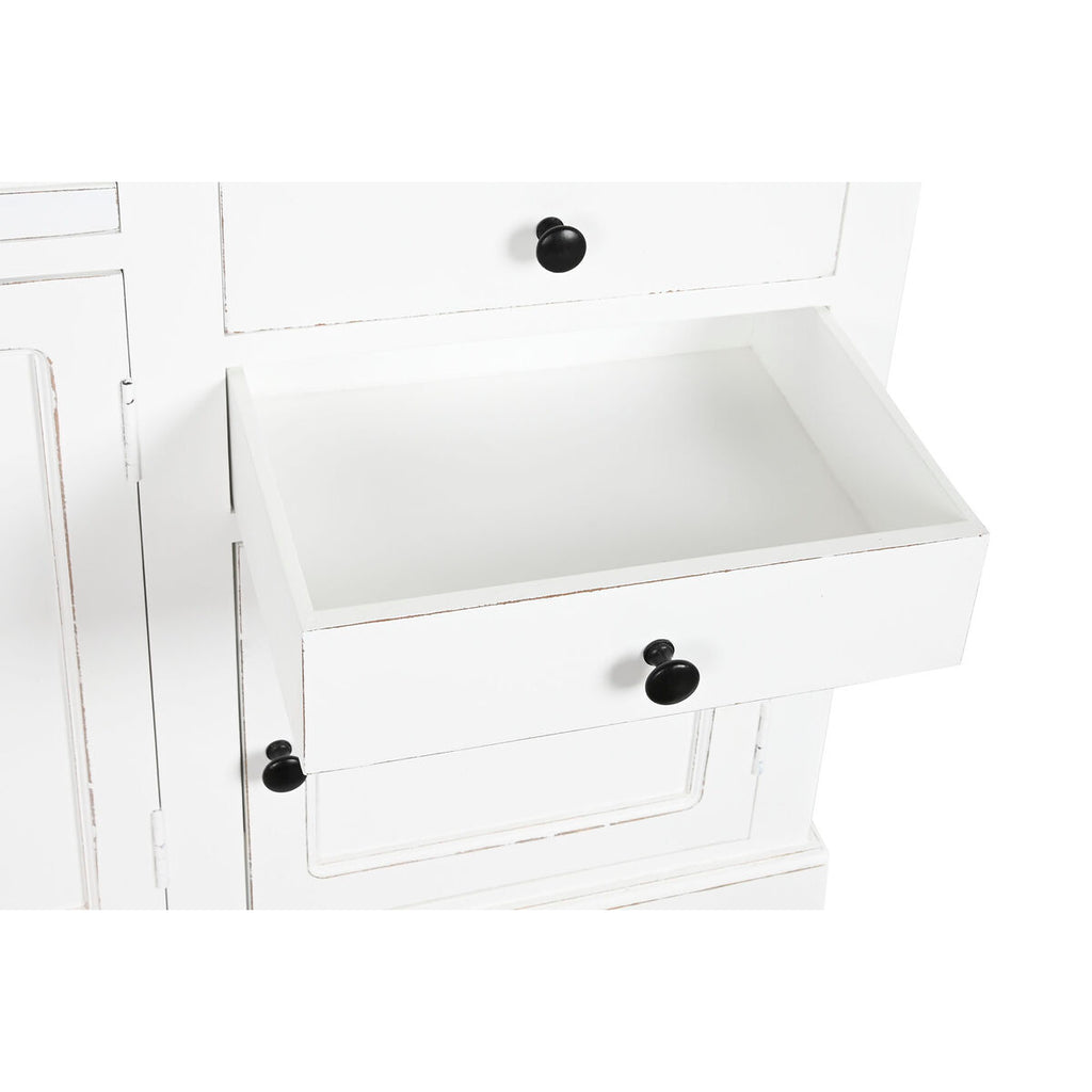 Estantería escalera de madera MDF blanca, 137 x 38 x 234 cm — imagen 7