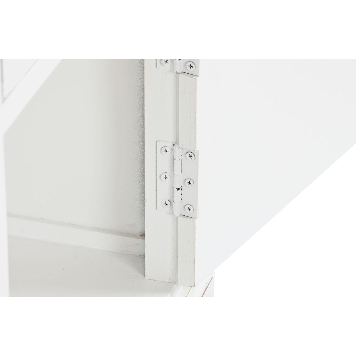 Estantería escalera de madera MDF blanca, 137 x 38 x 234 cm — imagen 10