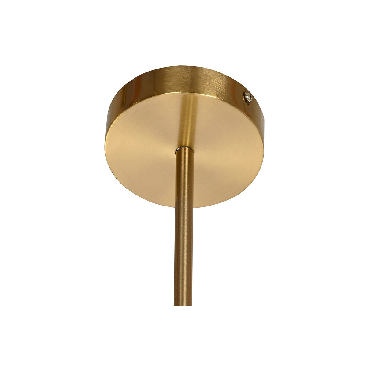 Lámpara de techo de bolas de cristal y metal, dorado — imagen 4