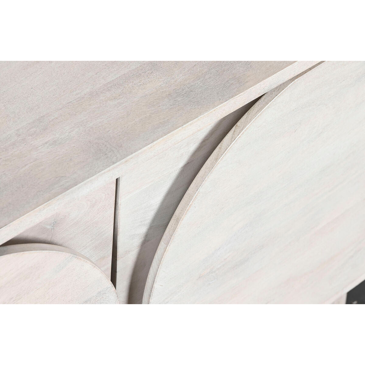 Estantería blanca de madera de mango, 160 cm de alto — imagen 8