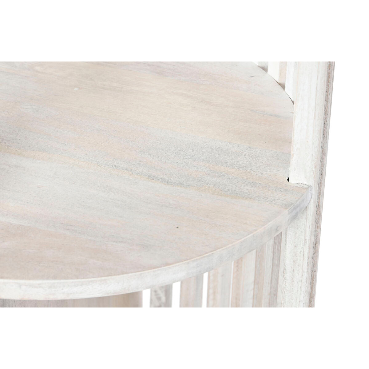 Estantería blanca de madera de mango, 160 cm de alto — imagen 7