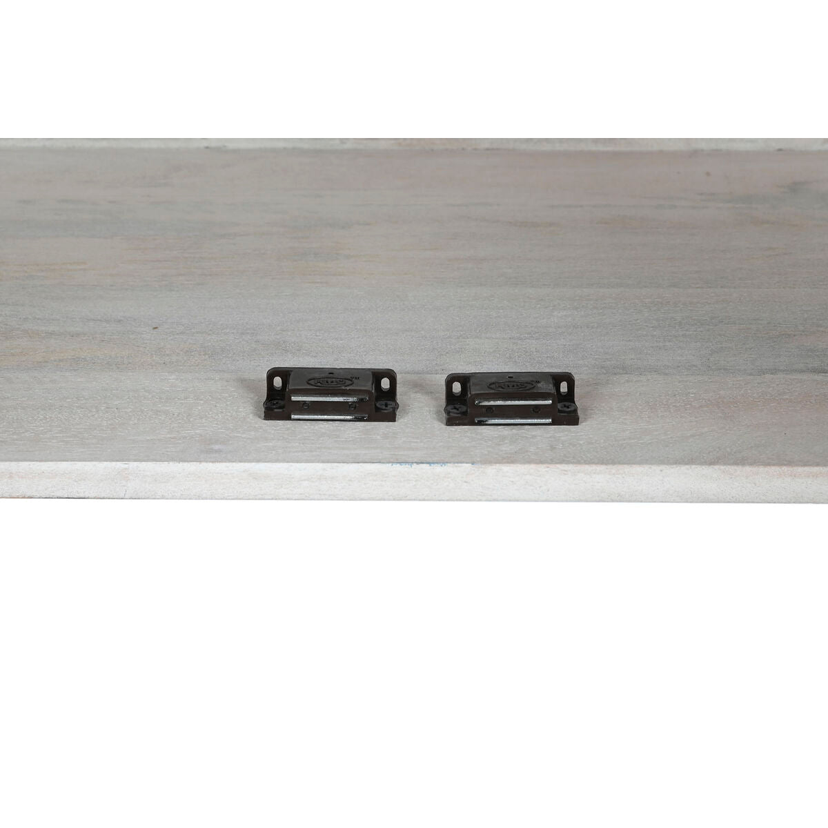 Estantería blanca de madera de mango, 160 cm de alto — imagen 4