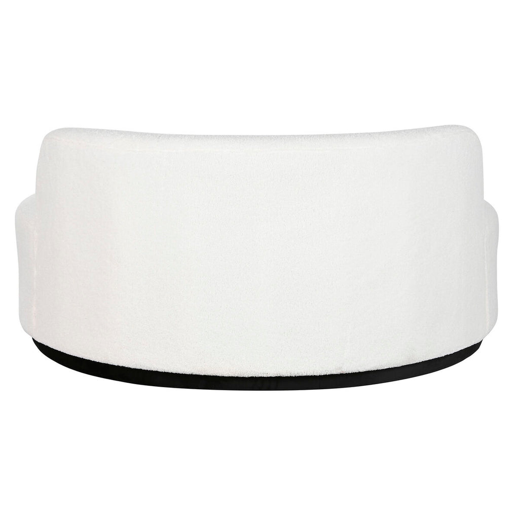 Sofá blanco de poliéster, 150 x 150 x 69 cm — imagen 4