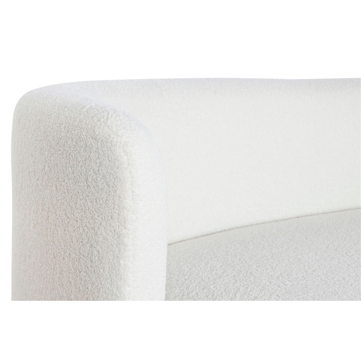 Sofá de poliéster blanco, 193 x 92 x 79 cm — imagen 3