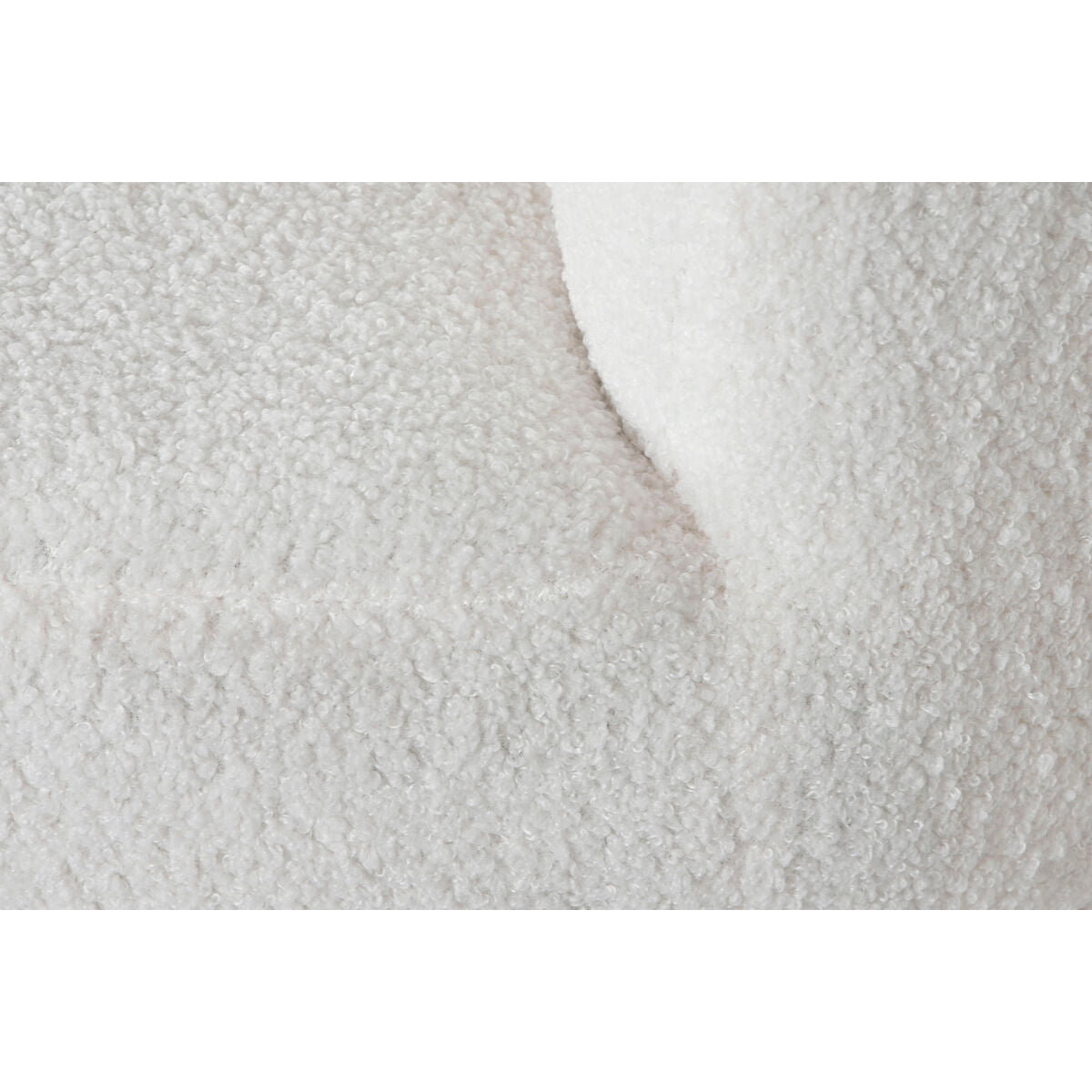 Sofá de poliéster blanco, 193 x 92 x 79 cm — imagen 4