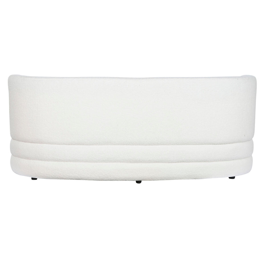 Sofá de poliéster blanco, 193 x 92 x 79 cm — imagen 6