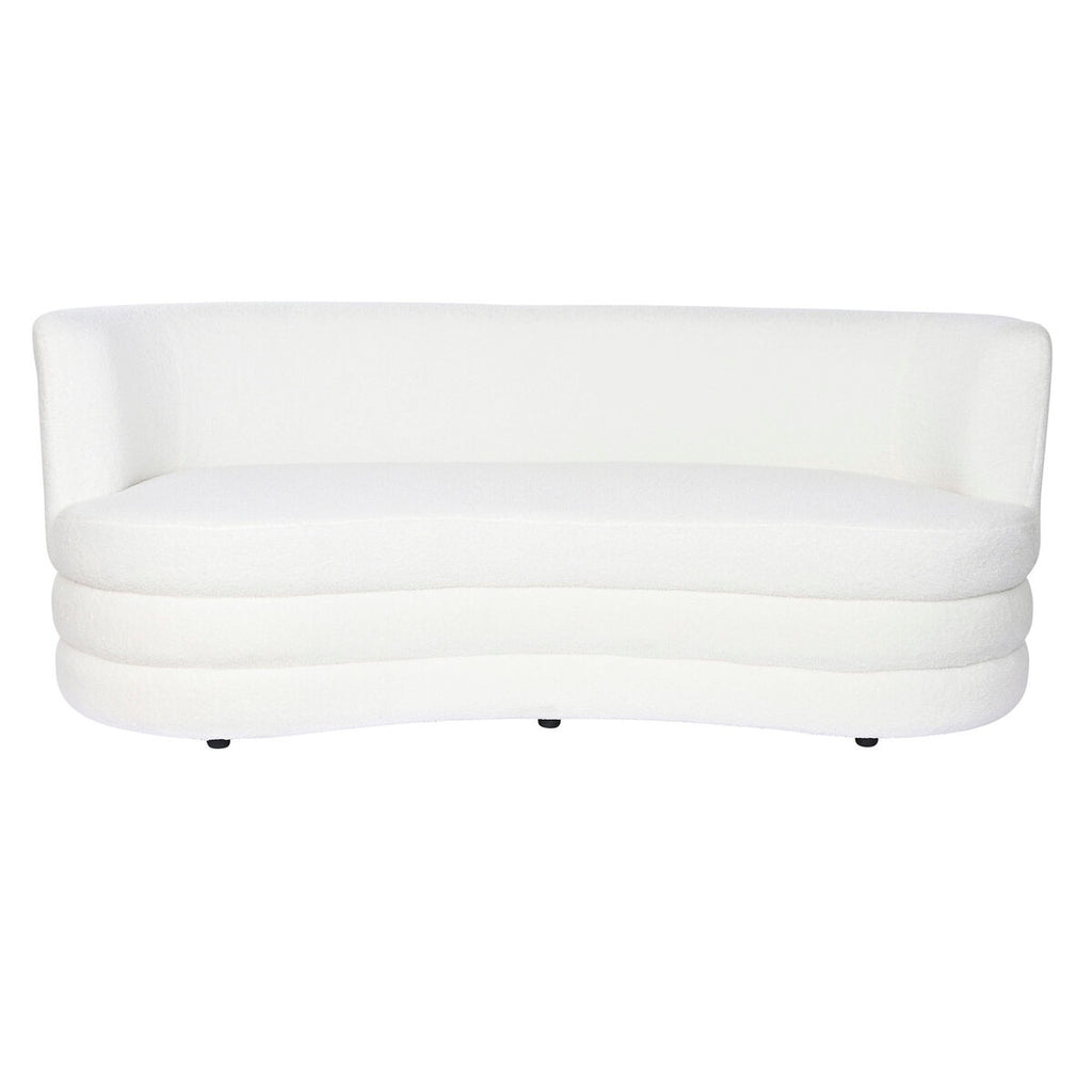 Sofá de poliéster blanco, 193 x 92 x 79 cm — imagen 9
