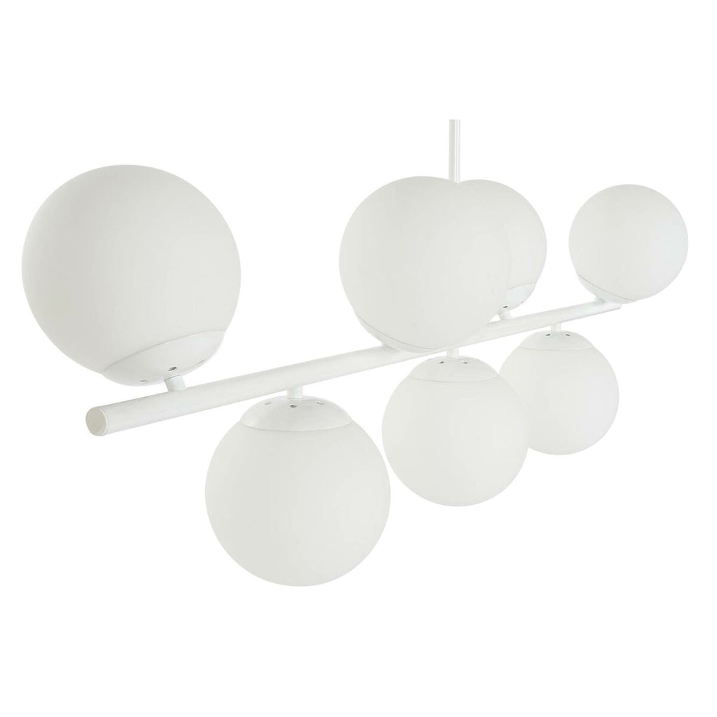 Lámpara de techo con bolas de cristal blanca, 50 W — imagen 4