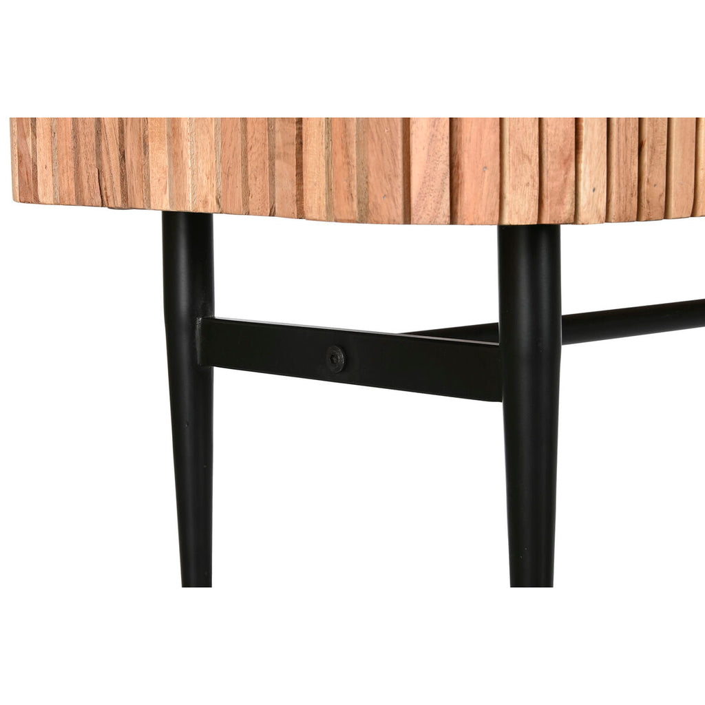 Aparador moderno de mármol y acacia, 170 x 40 x 80 cm — imagen 7