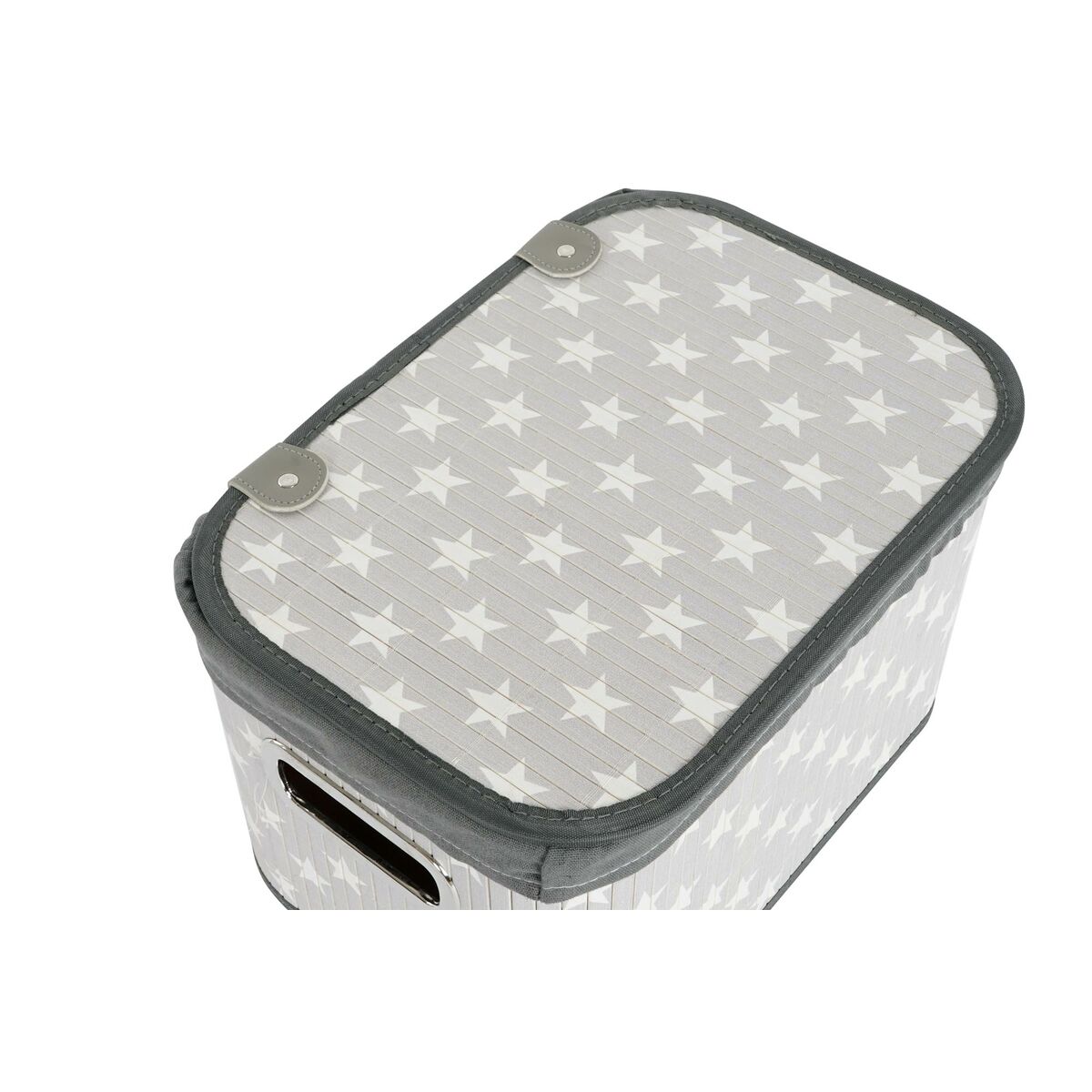 Juego de cajas decorativas de bambú y MDF, diseño estrellas — imagen 2