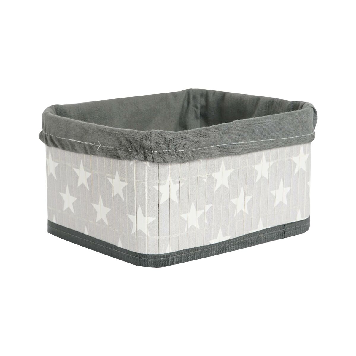 Juego de cajas decorativas de bambú y MDF, diseño estrellas — imagen 5