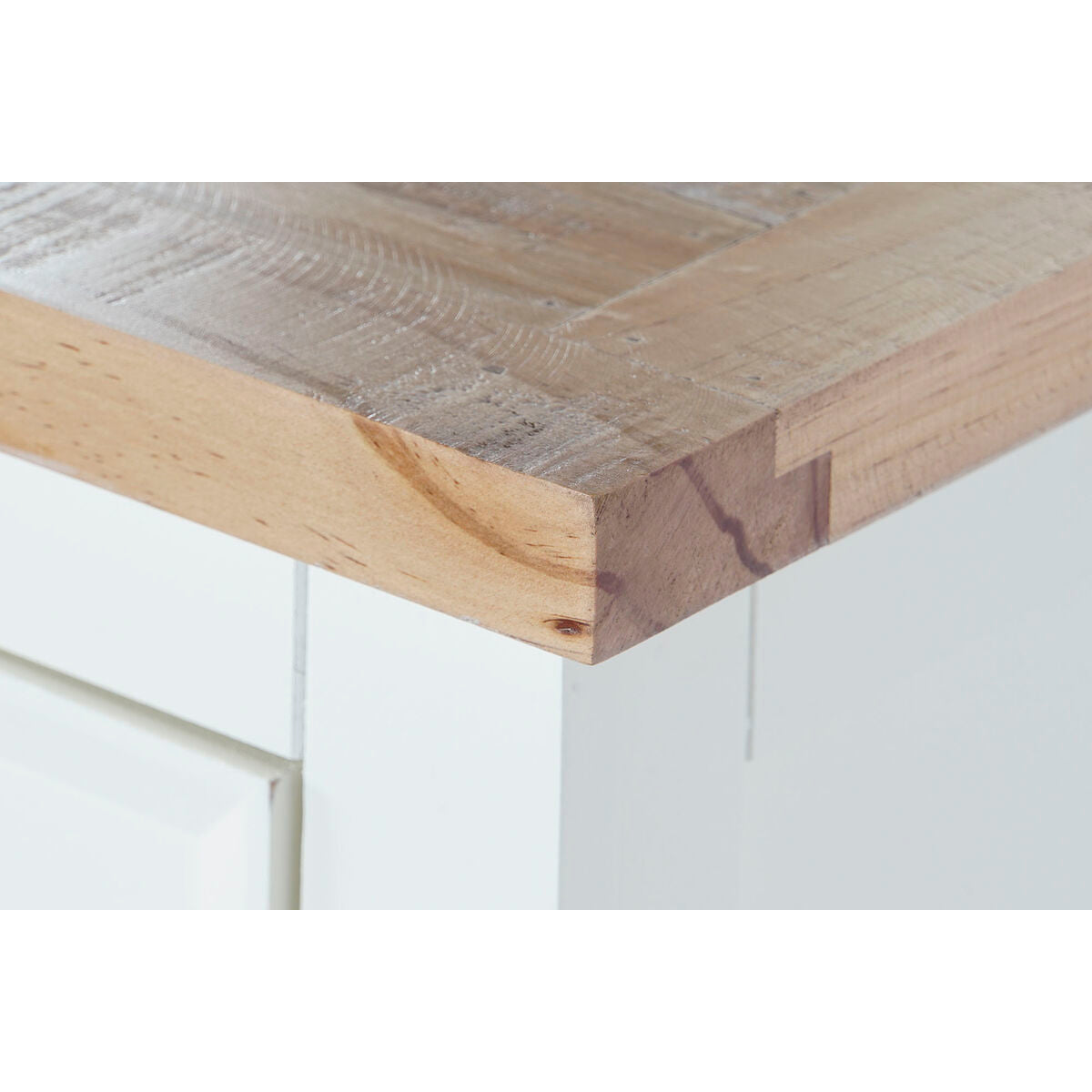Cajonera de 3 cajones beige y natural, 93,6 x 76 cm — imagen 2