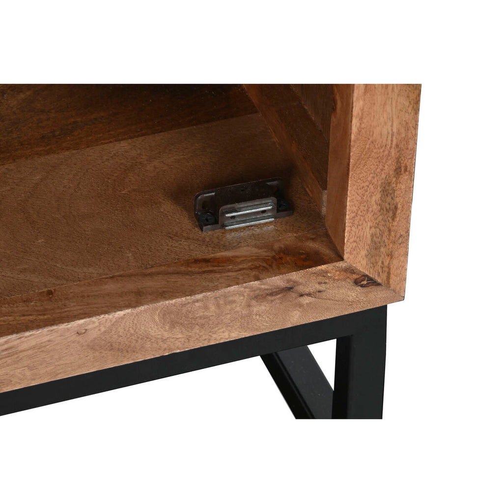 Mesita de noche de madera de mango, diseño oriental, 65 cm — imagen 5