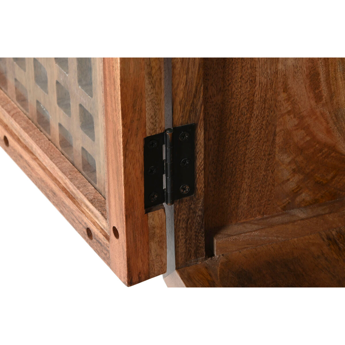 Mesita de noche de madera de mango, diseño oriental, 65 cm — imagen 6