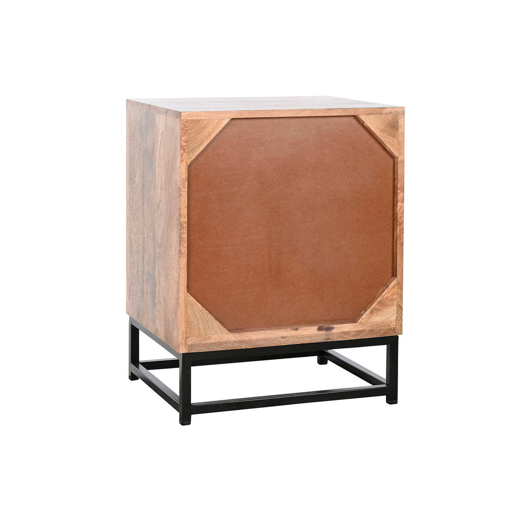 Mesita de noche de madera de mango, diseño oriental, 65 cm — imagen 8