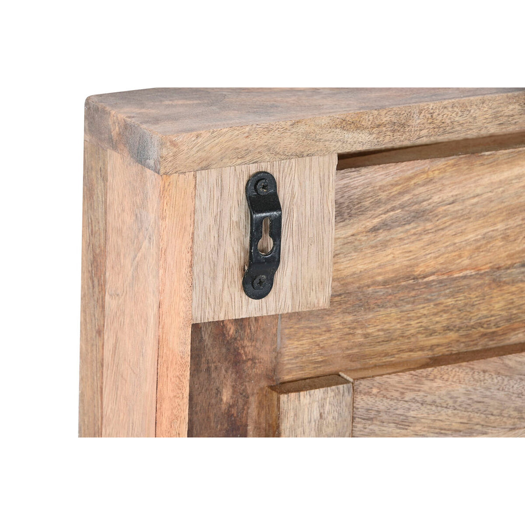 Espejo de pared tallado, madera de mango blanca, 60 x 6 x 87 cm — imagen 3
