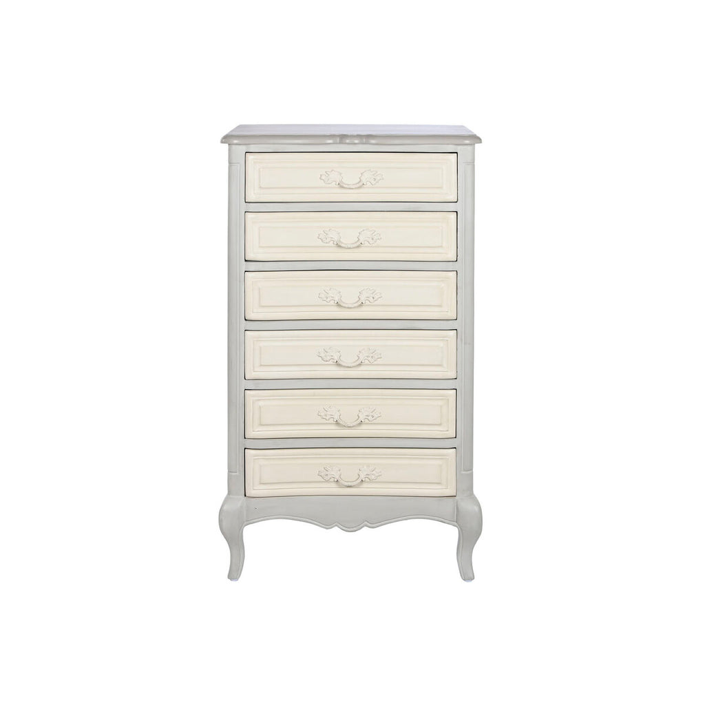 Sinfonier gris de madera de mango, 6 cajones, 70 x 50 x 120 cm — imagen 7