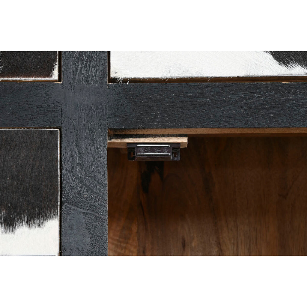 Cajonera con motivo de vaca, madera de mango, 115 x 36 x 102 cm — imagen 7
