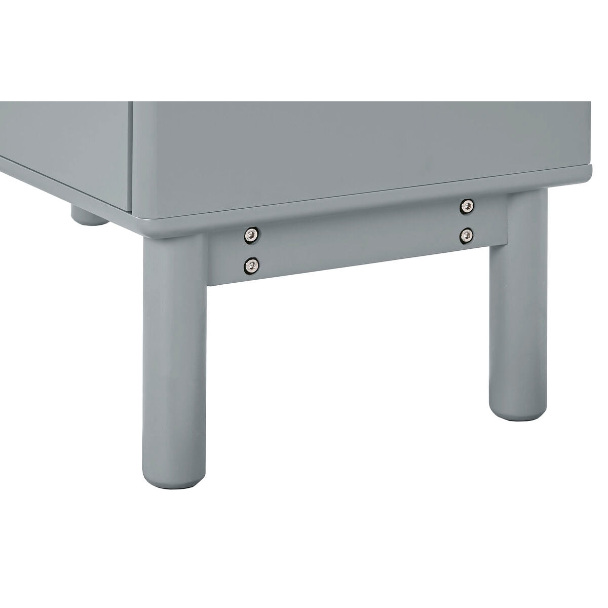 Cajonera de polipropileno y MDF azul y gris, 80 x 117 cm — imagen 7