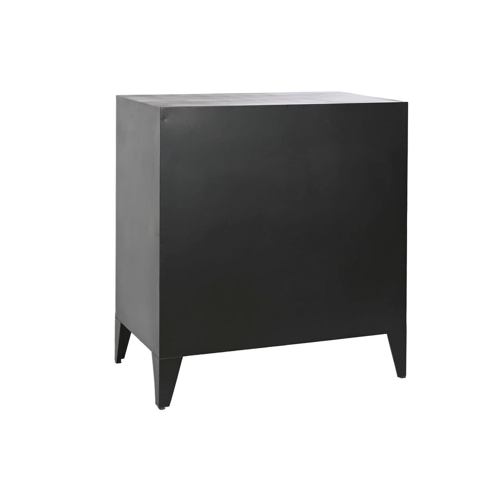 Cajonera de metal estilo loft, negra, 80 cm de alto — imagen 9