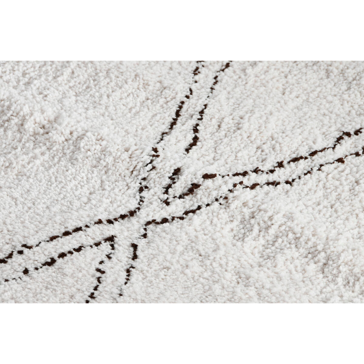 Alfombra boho beige de poliéster, 300 x 200 cm — imagen 4