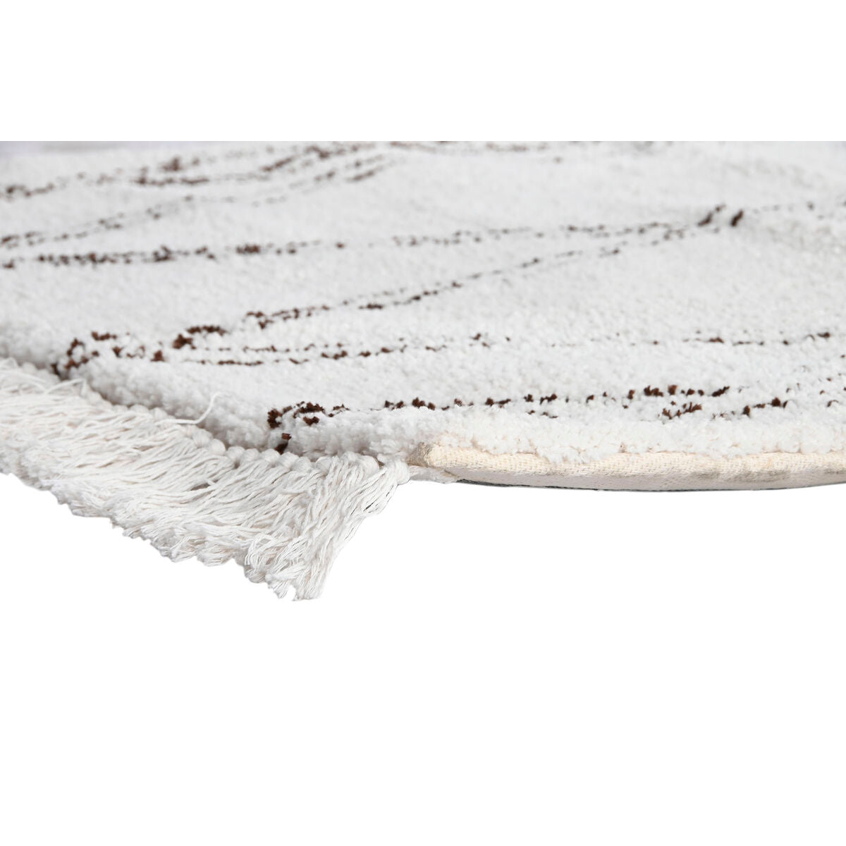 Alfombra boho beige de poliéster, 300 x 200 cm — imagen 3