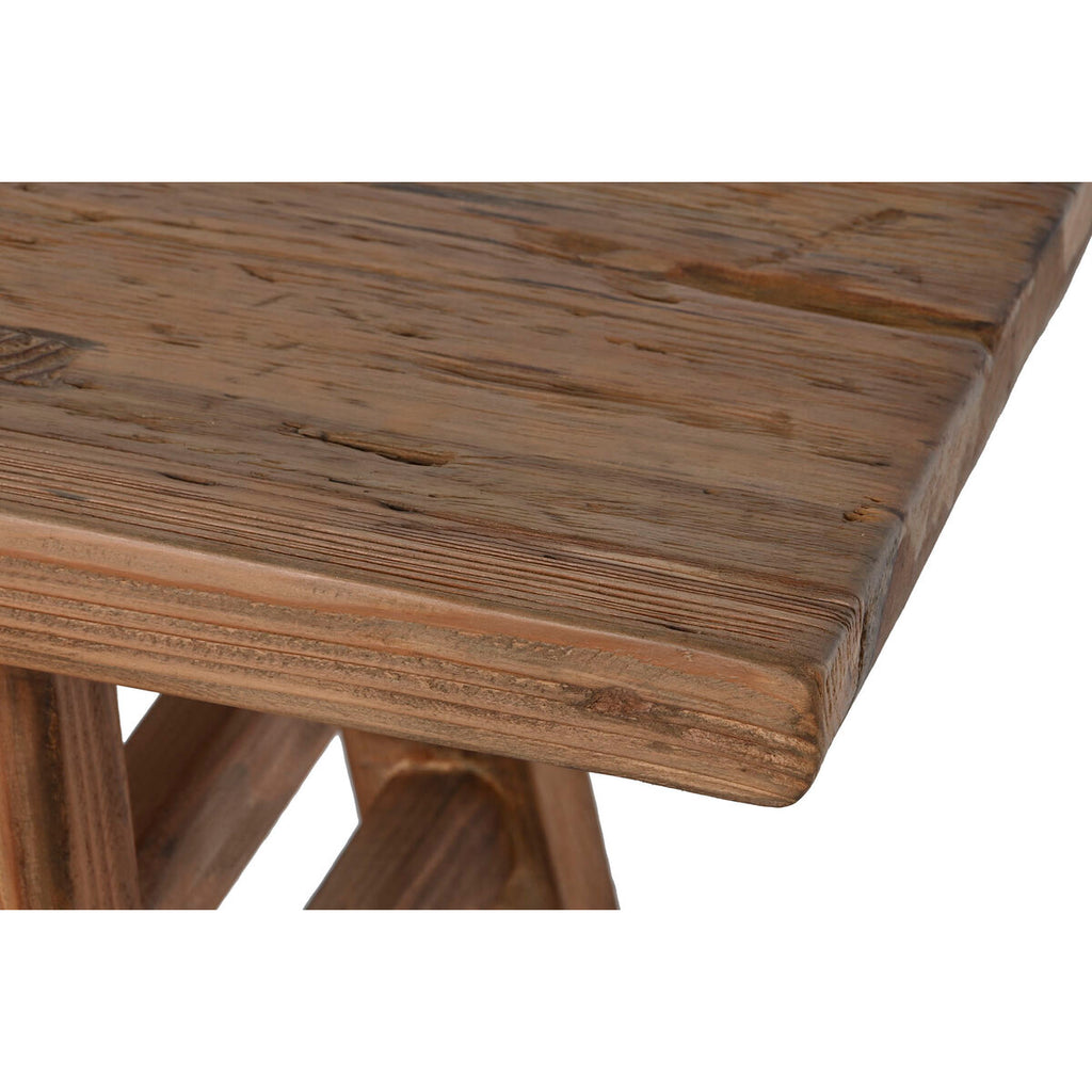 Mesa de centro de madera de olmo, doble cara, 167 cm — imagen 4