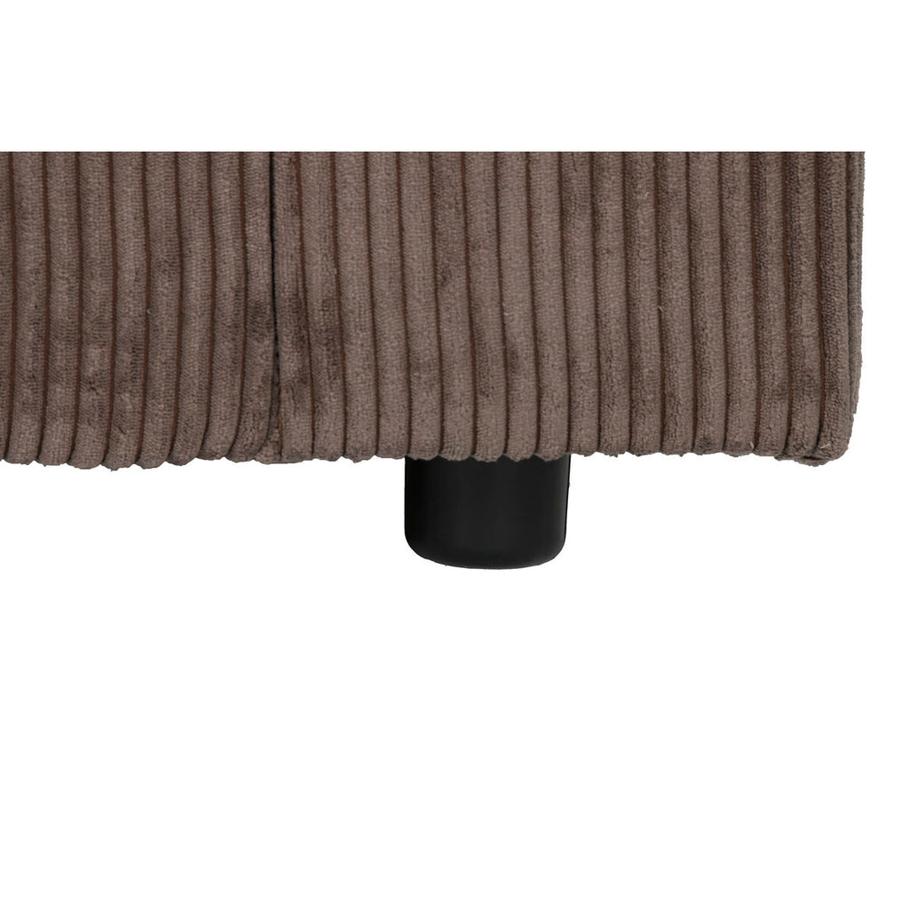 Sofá de poliéster marrón, diseño moderno, 224 x 95,5 x 66,5 cm — imagen 6