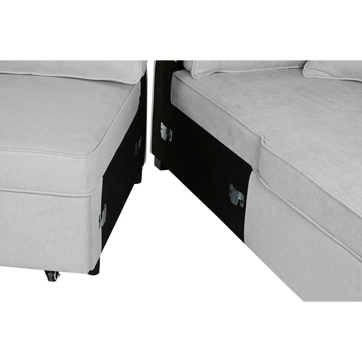 Sofá cama moderno gris, 298 x 154 x 92 cm — imagen 3