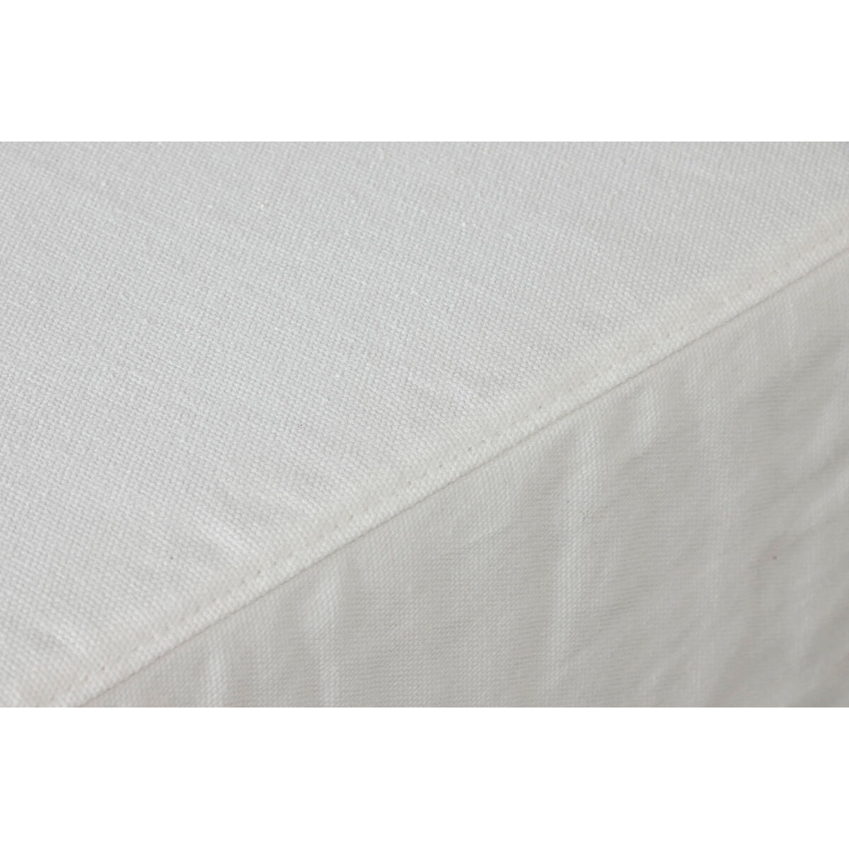 Sofá moderno blanco con relleno de pluma, 286 x 95,5 x 57 cm — imagen 4