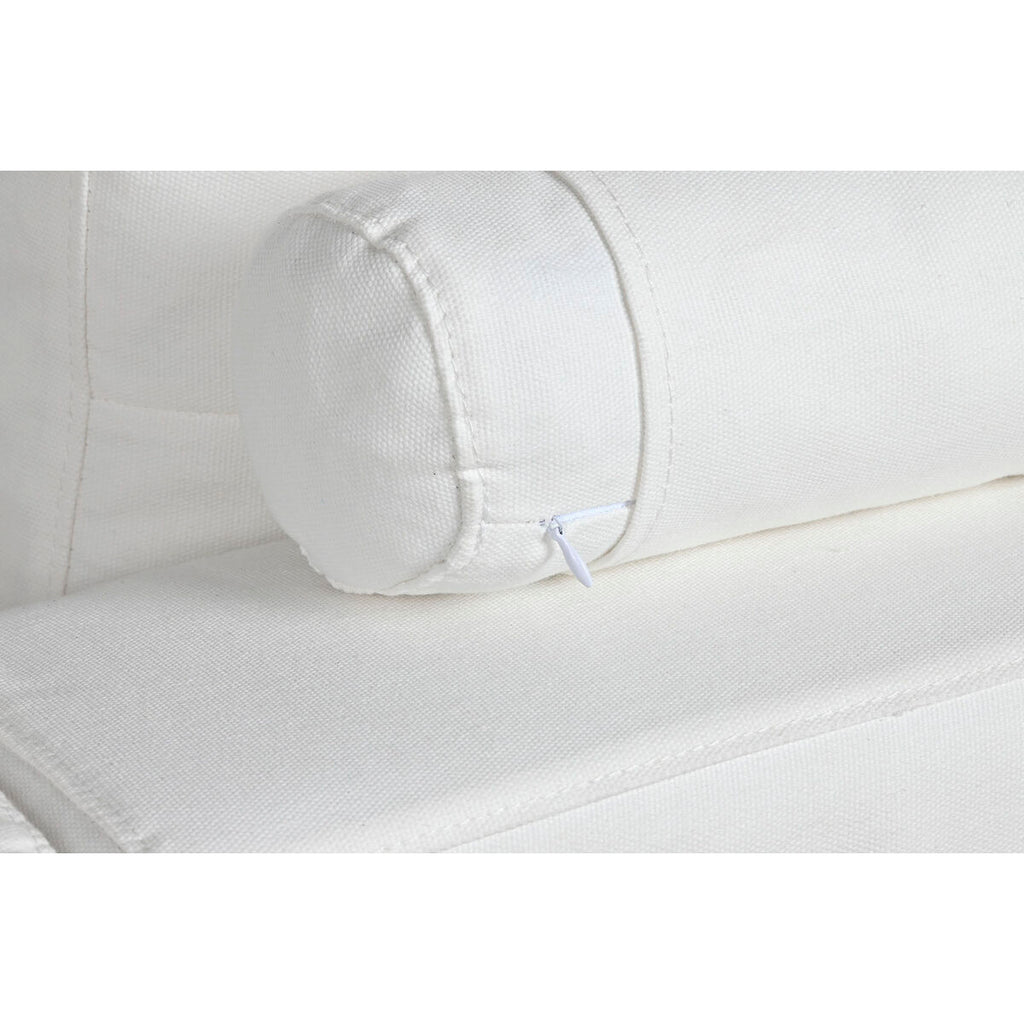 Sofá moderno blanco con relleno de pluma, 286 x 95,5 x 57 cm — imagen 6