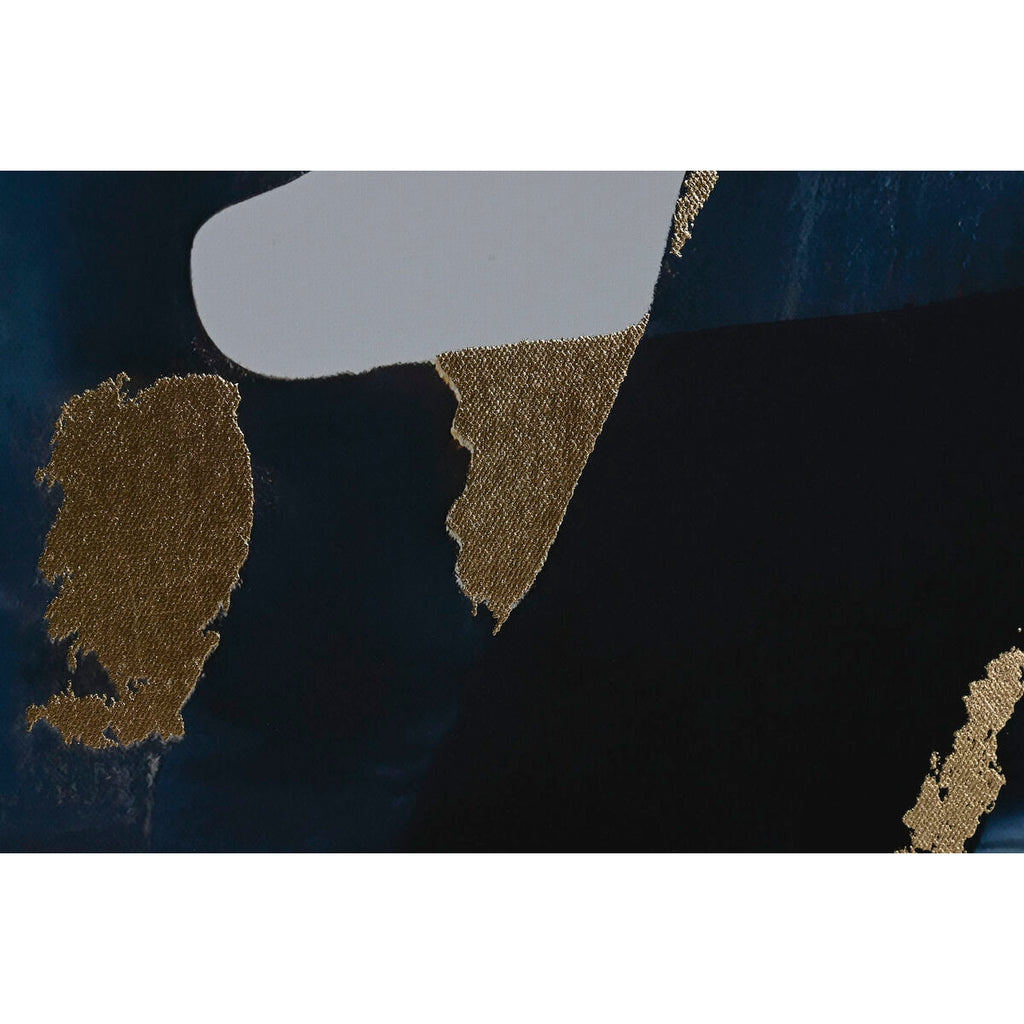 Cuadro abstracto de poliestireno y lienzo, 90 x 4 x 120 cm — imagen 3