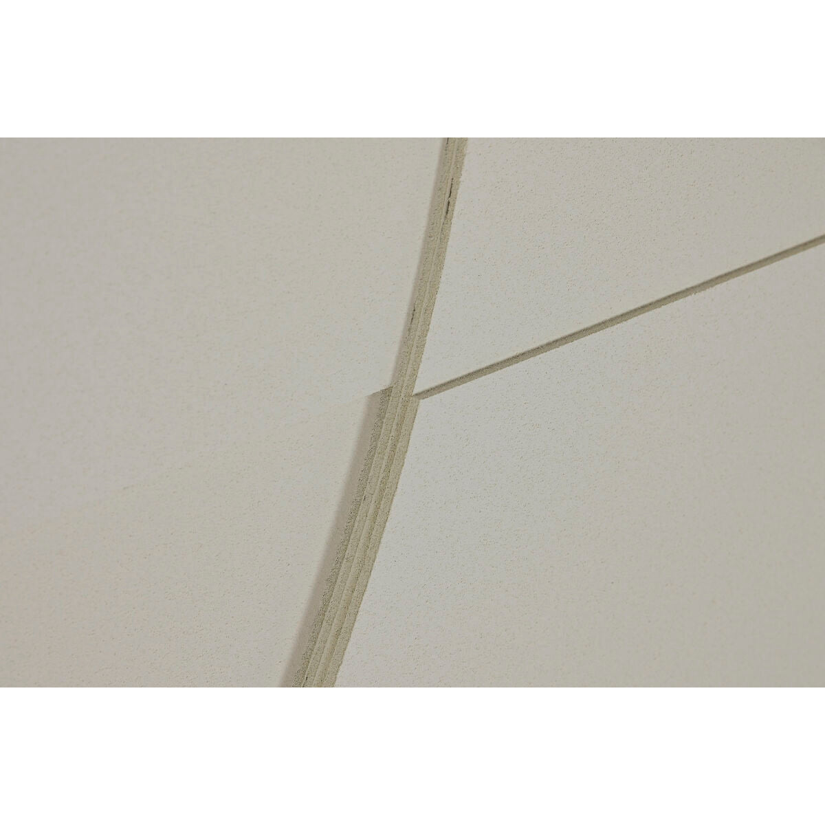 Cuadro 3D escandinavo blanco, crema y natural, 75 x 4 x 100 cm — imagen 3