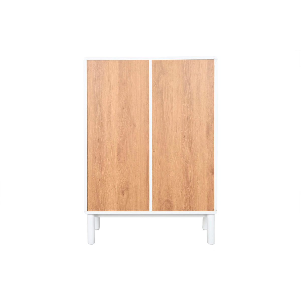 Cajonera blanca y natural de polipropileno y MDF, 80 x 117 cm — imagen 9