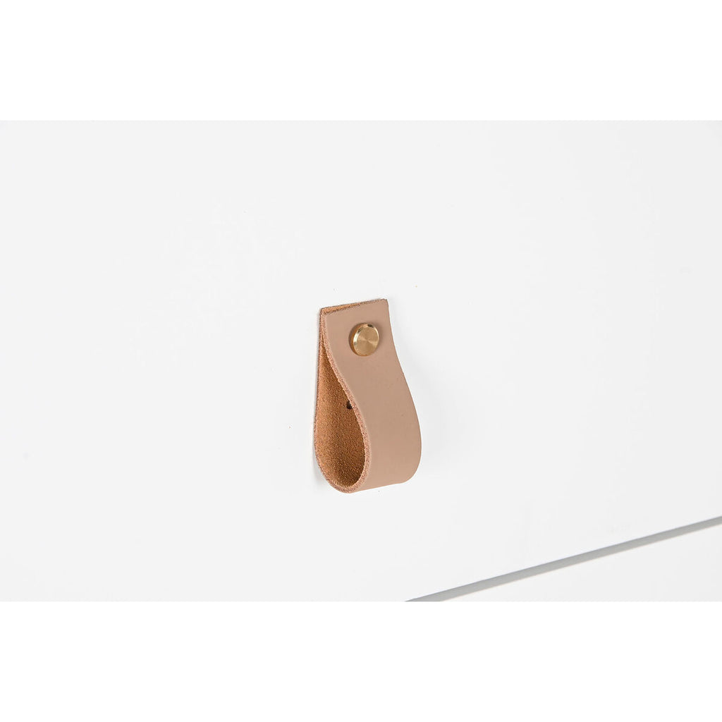 Cajonera blanca y natural de polipropileno y MDF, 80 x 117 cm — imagen 6