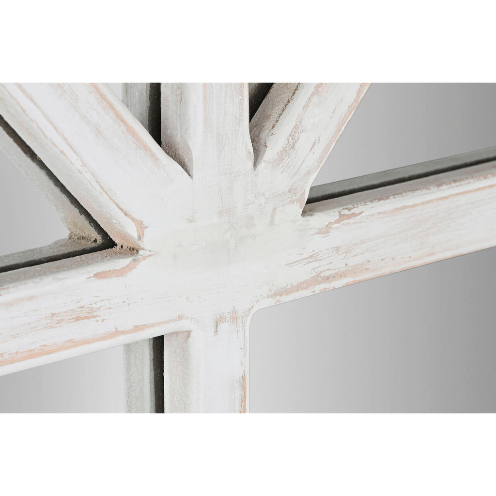 Espejo de pared neoclásico blanco de abeto, 150 x 3,5 x 186 cm — imagen 3