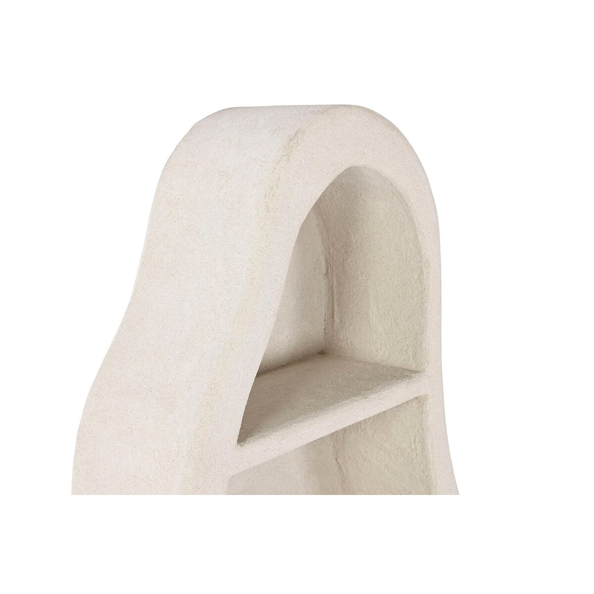 Estantería de pared blanca de abeto y MDF, 58 x 18 x 120 cm — imagen 2