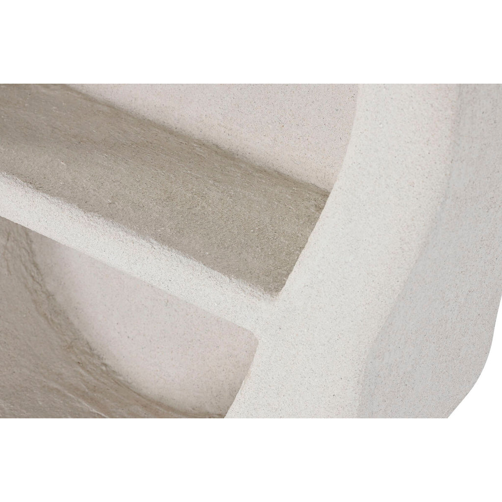 Estantería de pared blanca de abeto y MDF, 58 x 18 x 120 cm — imagen 3