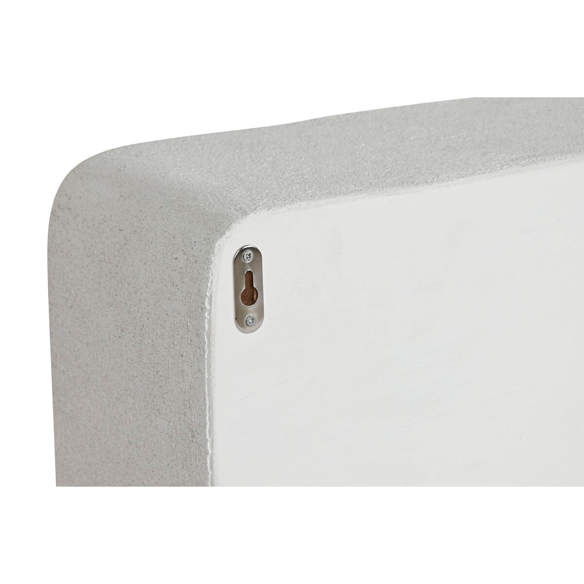 Estantería de pared blanca de abeto y MDF, 80 x 18 x 48 cm — imagen 4