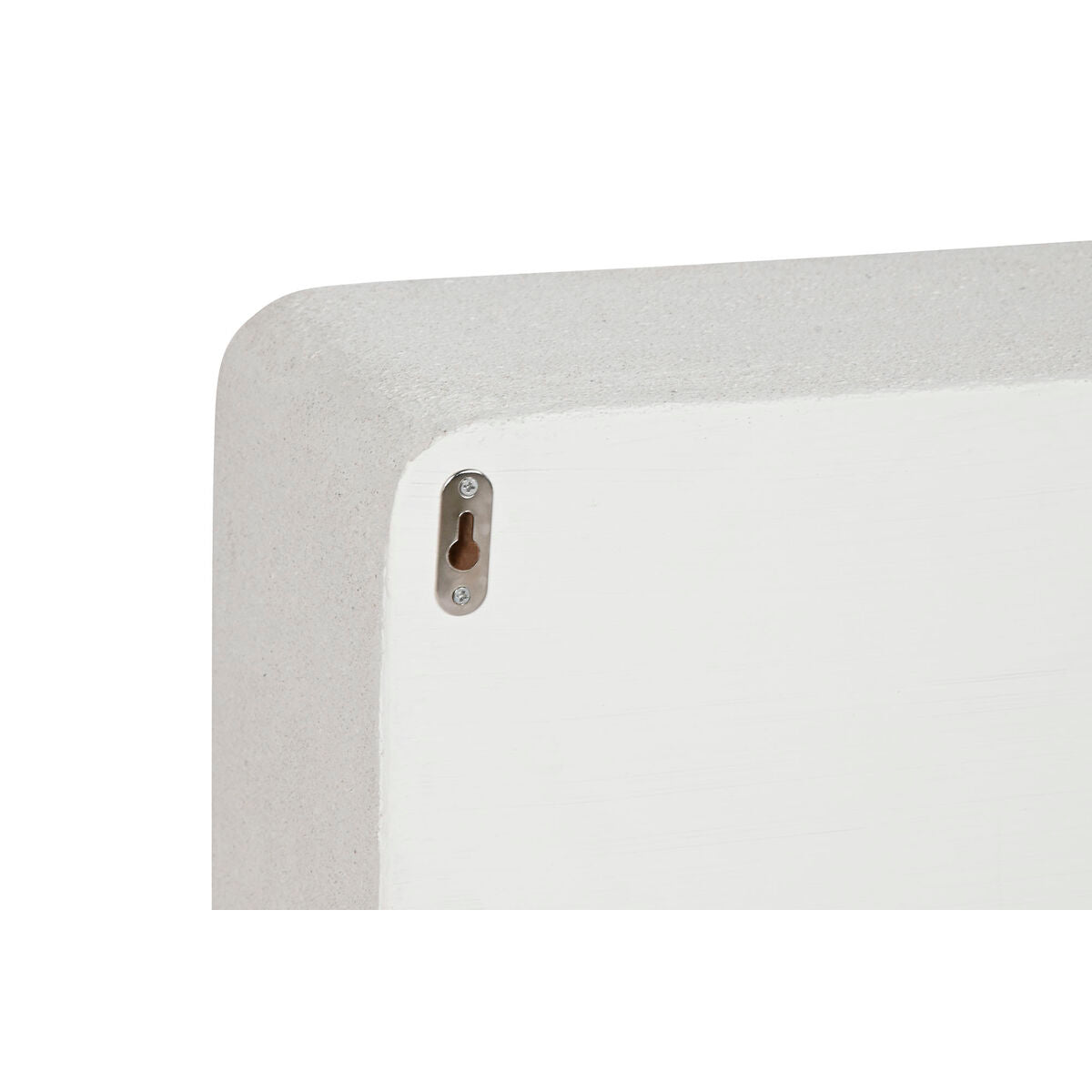 Estantería de pared blanca de abeto y MDF, 100 x 18 x 30 cm — imagen 3