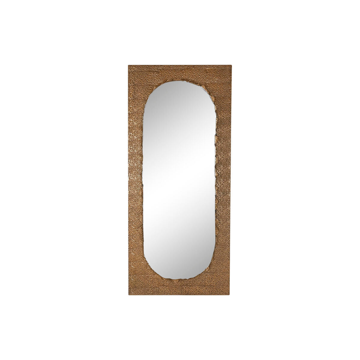 Espejo de pared dorado de metal, estilo glamour, 180 cm
