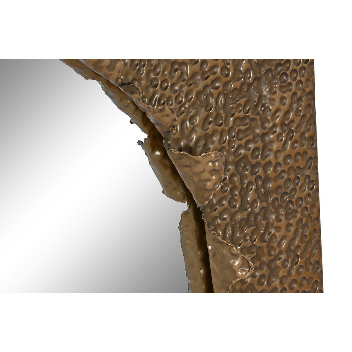 Espejo de pared glamour dorado redondo, 80 x 6 x 80 cm — imagen 3