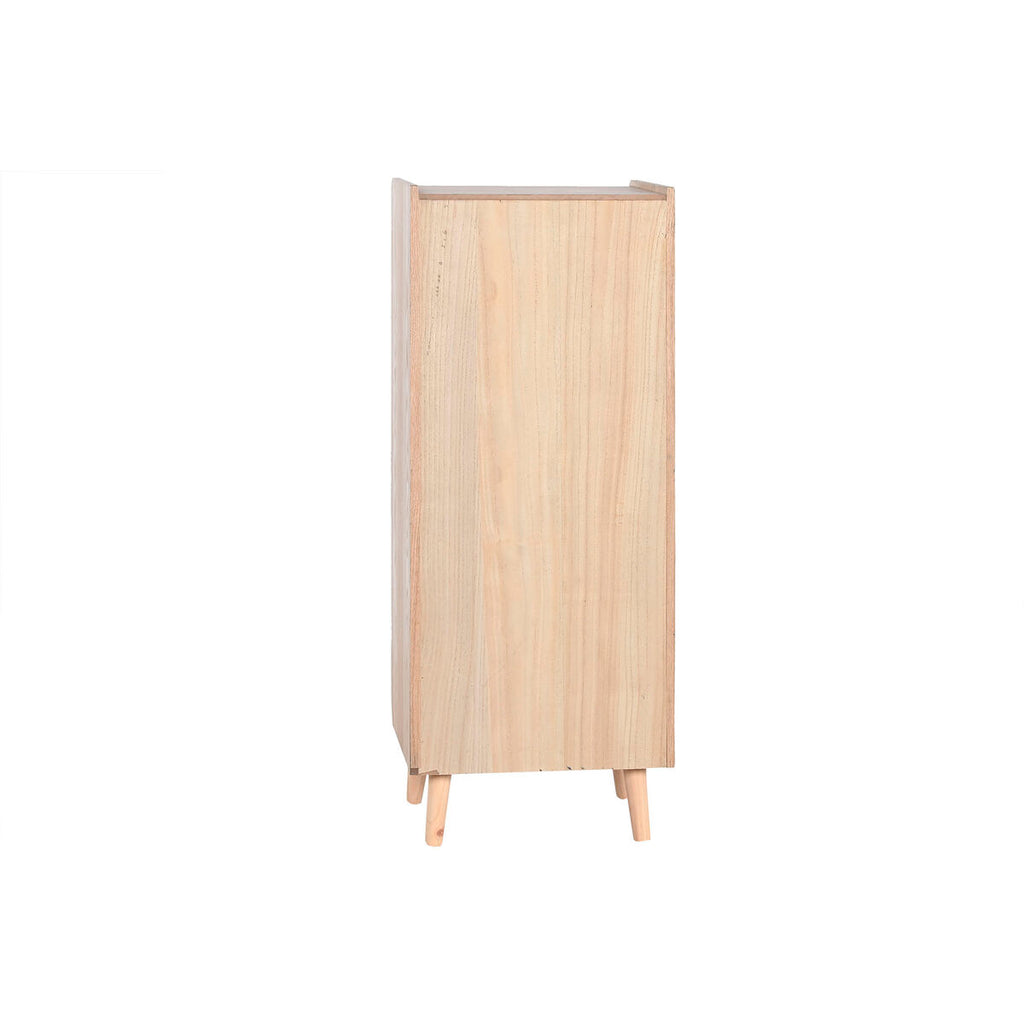 Cajonera de ratán y madera de paulonia, 6 cajones, natural — imagen 2