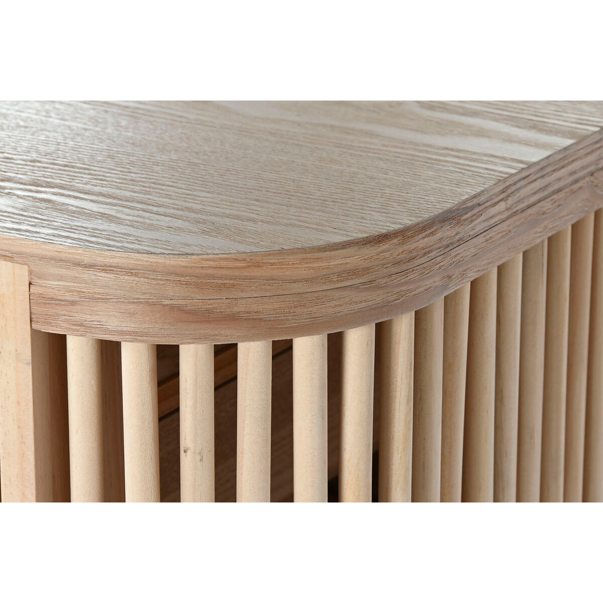 Cajonera de abeto en dorado y natural, 5 cajones, 48 x 35 x 105 cm — imagen 5