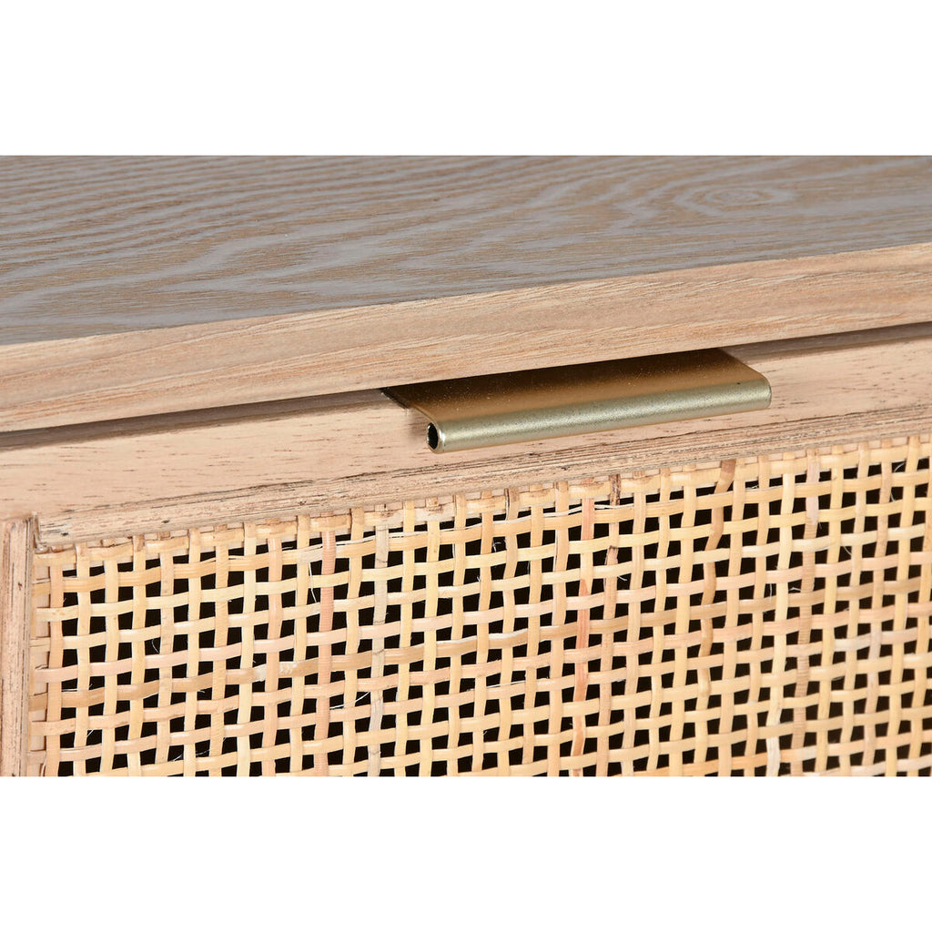 Cajonera de abeto en dorado y natural, 5 cajones, 48 x 35 x 105 cm — imagen 6